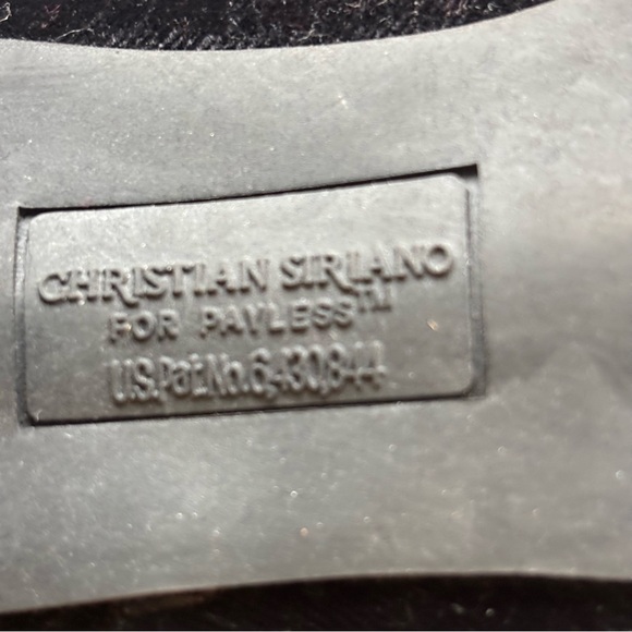 Christian Siriano Elegant Black Velvet Ankle Boots, Size 10 - Picture 13 of 14